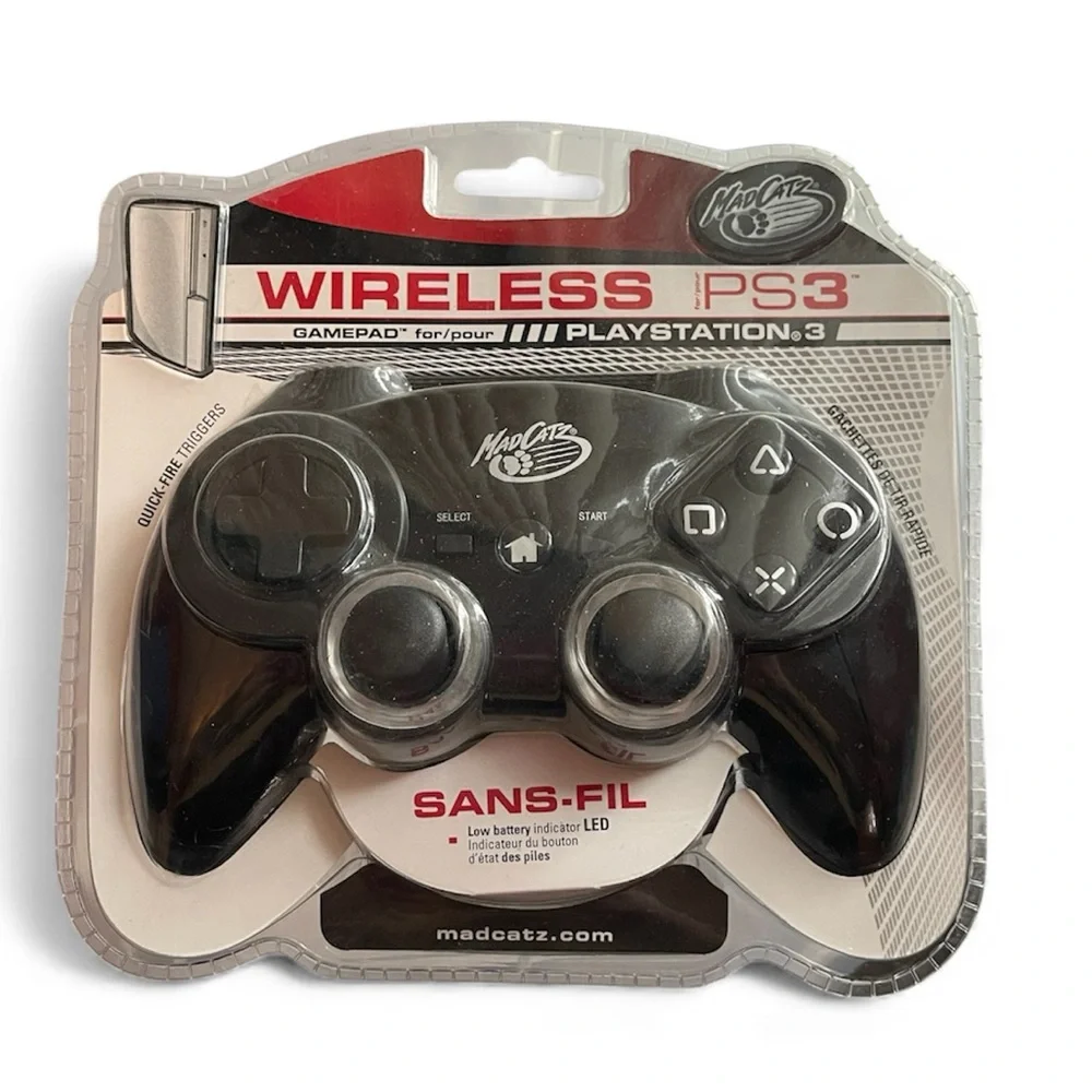 MadCatz Wireless PS3 Controller - Black